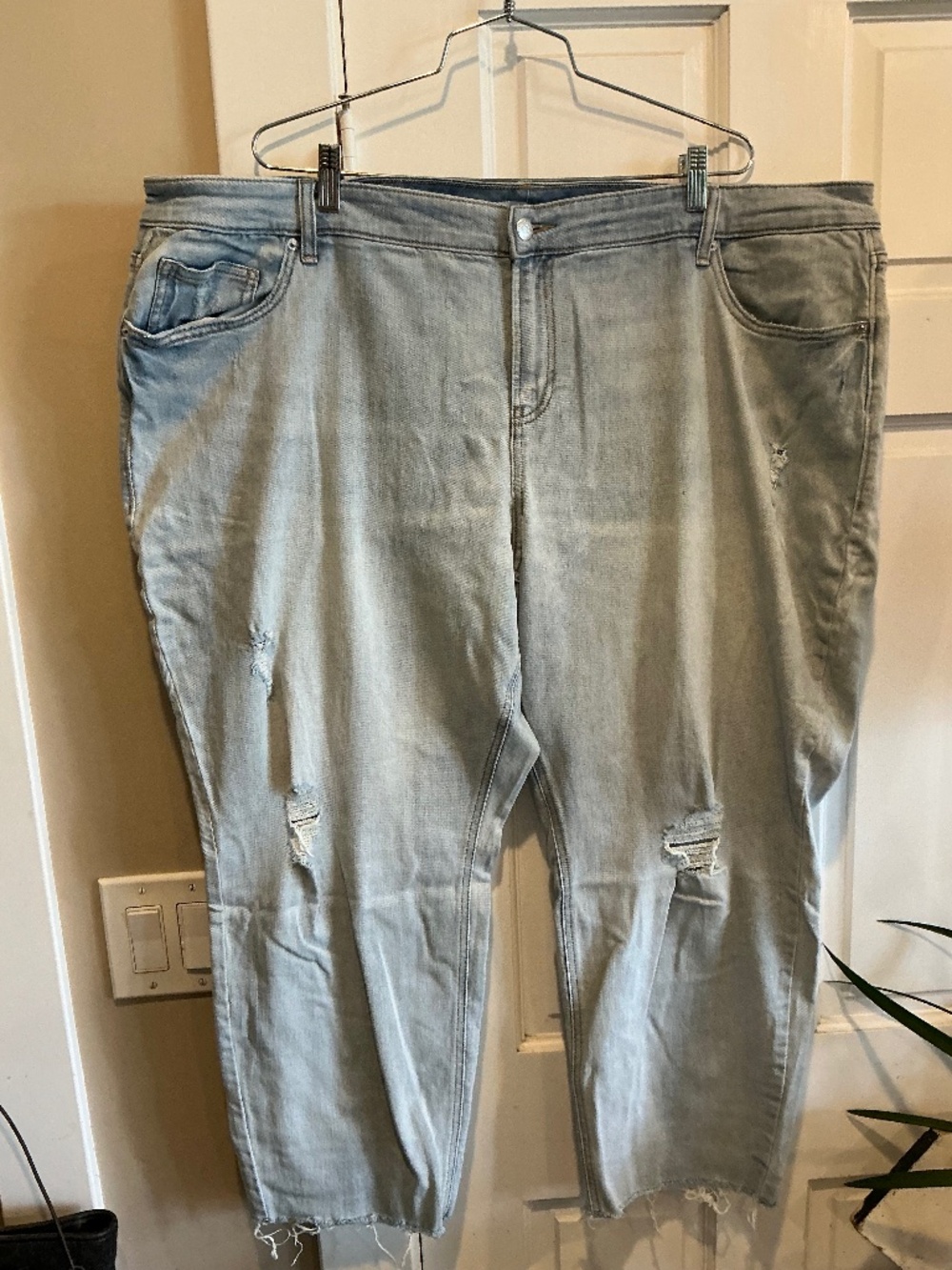 Old navy light wash plus size 24w jeans